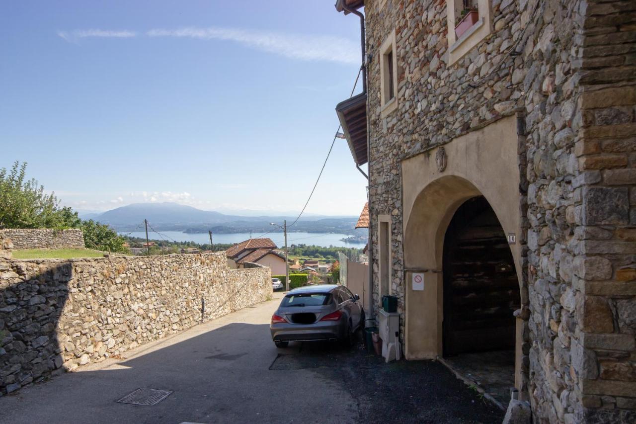 Hotel Casa Patrone Nebbiuno Exterior foto